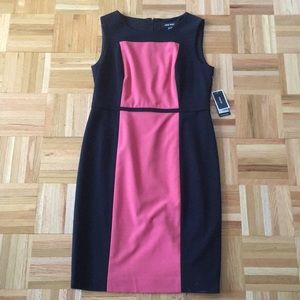 Nine West colorblock shift dress NWT
